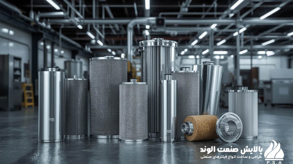 انواع فیلترهای صنعتی و کاربرد آن‌ ها